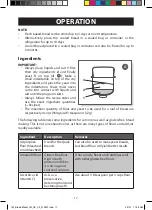 Предварительный просмотр 17 страницы Farberware FW61100043213 Manual