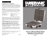 Farberware FWB275 Use And Care Instructions Manual preview