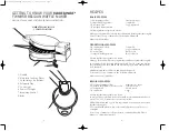 Preview for 4 page of Farberware FWM85B Preferred Use And Care Instructions Manual