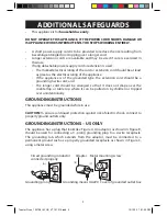 Preview for 3 page of Farberware mc25cex User Manual