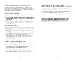 Preview for 3 page of Farberware Millenium FAC900R Use And Care Instructions Manual