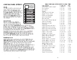 Preview for 6 page of Farberware Millenium FPC600 Use & Care Instructions Manual