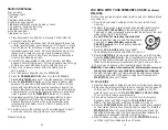 Preview for 11 page of Farberware Millenium FPC600 Use & Care Instructions Manual