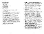 Preview for 13 page of Farberware Millenium FPC600 Use & Care Instructions Manual