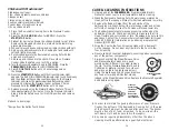 Preview for 15 page of Farberware Millenium FPC600 Use & Care Instructions Manual