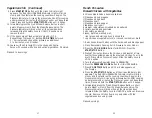 Preview for 18 page of Farberware Millenium FPC600 Use & Care Instructions Manual