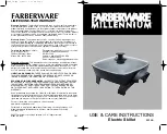 Preview for 16 page of Farberware Millenium FS12B Use And Care Instructions Manual