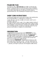 Предварительный просмотр 3 страницы Farberware Millennium FPC512S Use & Care Instructions Manual