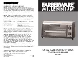 Farberware Millennium FTO320SS Use And Care Instructions Manual preview