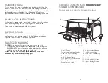 Preview for 4 page of Farberware Millennium FTO320SS Use And Care Instructions Manual