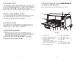 Preview for 5 page of Farberware Millennium FTO320SS Use And Care Instructions Manual