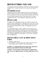 Preview for 4 page of Farberware SELECT FSM126E Use & Care Instructions Manual