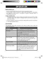 Preview for 6 page of Farberware SM3481RBR Manual