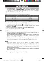 Preview for 8 page of Farberware WM-16116 Manual