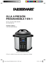 Предварительный просмотр 25 страницы Farberware WM-CS6004W Manual