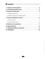 Preview for 2 page of Farenheit 4" TFT Kid View Mirror Monitor Instruction Manual