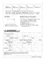 Preview for 4 page of Farenheit 5.8" TFT LCD Wide color monitor User Manual