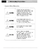 Preview for 3 page of Farenheit 7" TFT LCD Wide Color Monitor User Manual