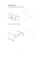 Preview for 6 page of Farenheit 8" wide Touch Screen 1-Din Oversized Fully Motorized TFT... Operating Manual