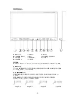 Предварительный просмотр 11 страницы Farenheit 8" wide Touch Screen 1-Din Oversized Fully Motorized TFT... Operating Manual