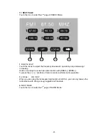 Preview for 20 page of Farenheit 8" wide Touch Screen 1-Din Oversized Fully Motorized TFT... Operating Manual