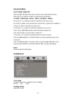 Preview for 38 page of Farenheit 8" wide Touch Screen 1-Din Oversized Fully Motorized TFT... Operating Manual