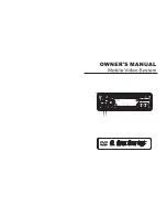 Farenheit DVD-63T Owner'S Manual preview