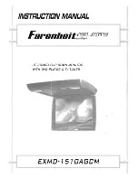 Farenheit Elite EXMD-151OAGCM Instruction Manual preview