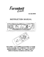 Preview for 1 page of Farenheit EXCD-899R Instruction Manual