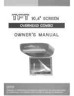 Preview for 1 page of Farenheit MD-1040 Owner'S Manual