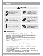 Preview for 4 page of Farenheit MD-1430H Owner'S Manual