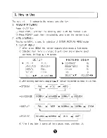 Preview for 7 page of Farenheit T-7004 Instruction Manual