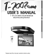 Farenheit T-7008CM User Manual preview