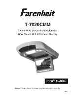 Farenheit T-7020CMM User Manual preview