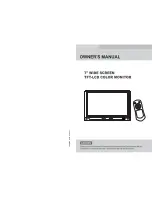 Preview for 1 page of Farenheit T-7700HGM Owner'S Manual