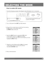 Preview for 8 page of Farenheit T-8006CM Owner'S Manual