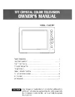 Farenheit T5605TR Owner'S Manual preview