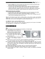 Preview for 12 page of Farenheit TI-650B Owner'S Manual