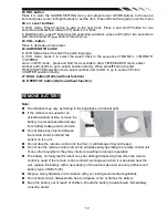 Preview for 12 page of Farenheit TI-710B Owner'S Manual