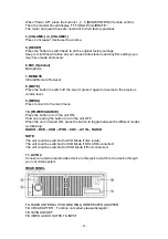 Preview for 12 page of Farenheit TID-801N Operating Manual