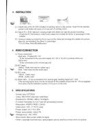 Preview for 3 page of Farenheit TM-60 Owner'S Manual