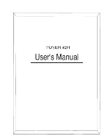 Farenheit Tuner 42R User Manual preview