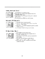 Preview for 13 page of Farenheit VCR-102T User Manual