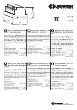 Preview for 1 page of FARFISA INTERCOMS 4230 Manual