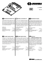 Preview for 1 page of FARFISA INTERCOMS 4273P Manual