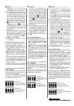 Preview for 9 page of FARFISA INTERCOMS DM2444 Manual