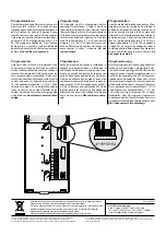 Предварительный просмотр 6 страницы FARFISA INTERCOMS EXHITO EX322 Instructions Manual