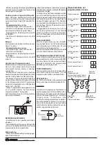 Предварительный просмотр 10 страницы FARFISA INTERCOMS FC 52P Manual