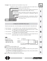 Preview for 43 page of FARFISA INTERCOMS FT 105P Installation, Programming, And  User'S Manual