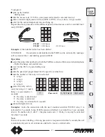 Preview for 47 page of FARFISA INTERCOMS FT 105P Installation, Programming, And  User'S Manual